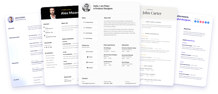 CV Management Tool Screenshot